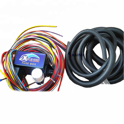 গুণ  Hoffman 12 Circuit Universal Hot Rod Wiring Harness ISO9001 কারখানা